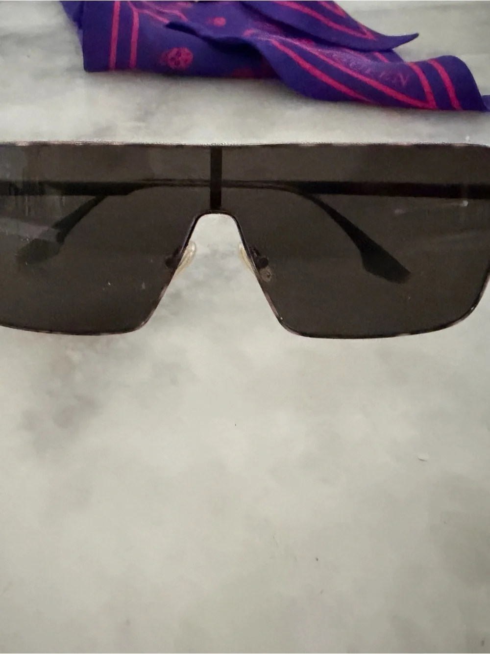 Victoria Beckham Shield Sunglasses - Black